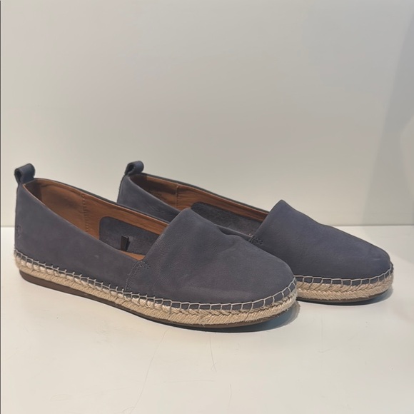 Espadrille Leather Lucky Brand Gray Size 8 - Picture 1 of 4